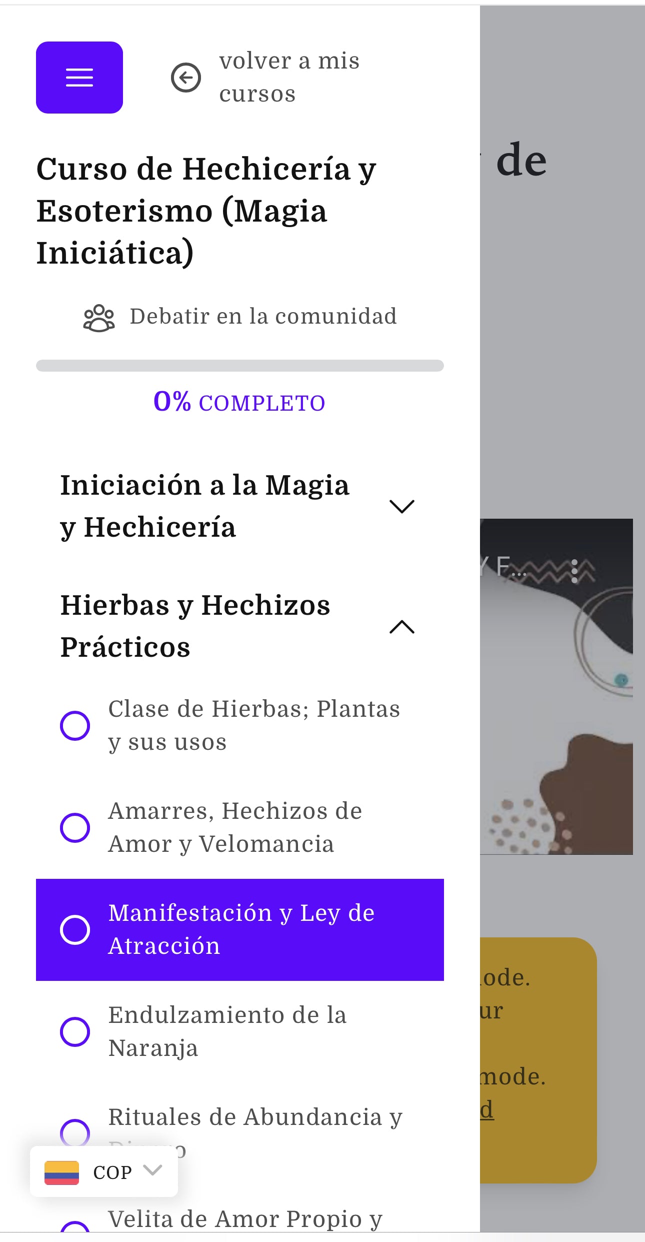 CURSO DE MAGIA Y HECHICERÍA