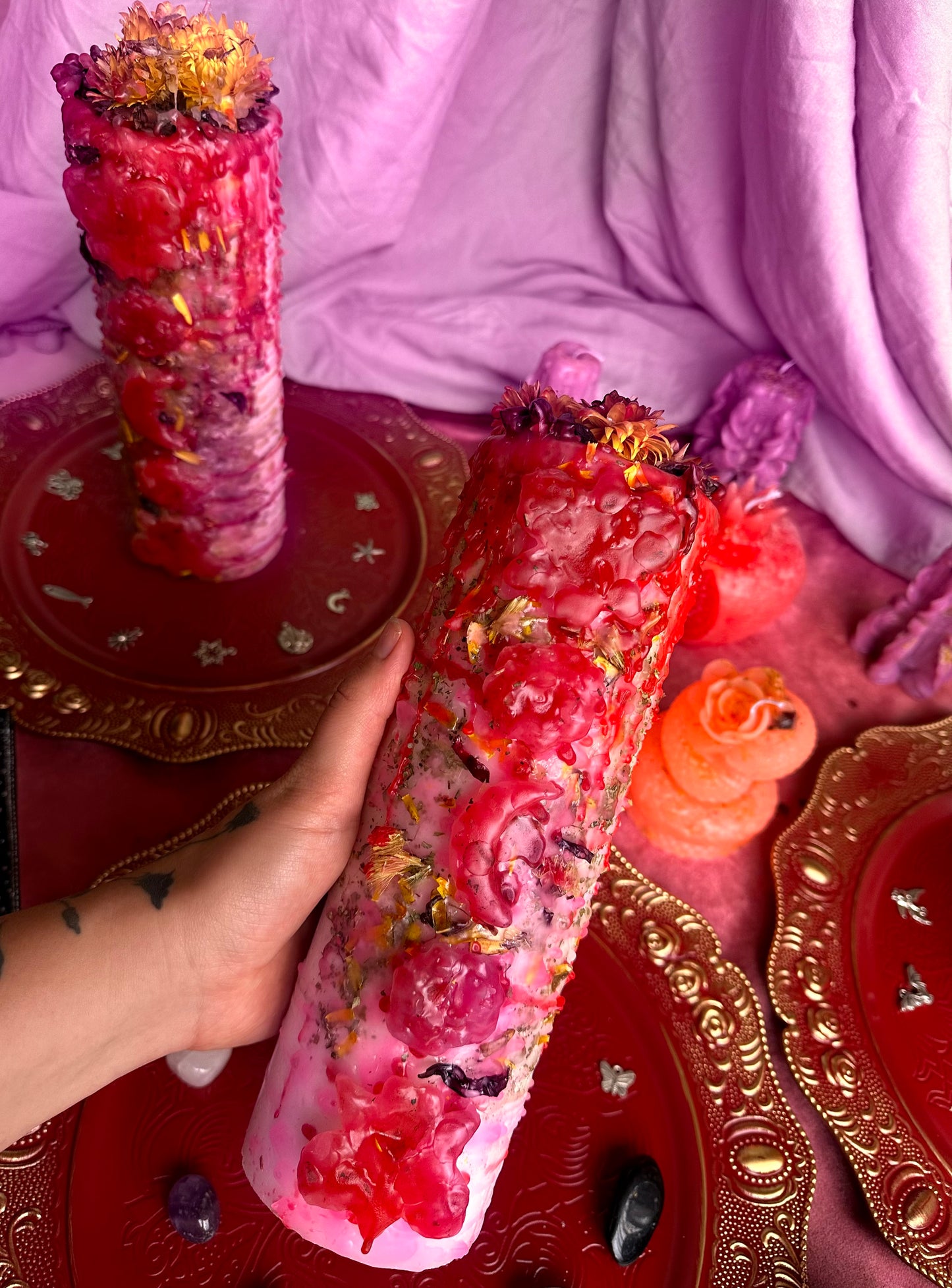 Trabajo ESPECIAL Magia de Velas de Amor (Trabajo de 3 días + Interpretación de Vela + Lectura Tarot + Vela de Refuerzo + Análisis de Energías y más)