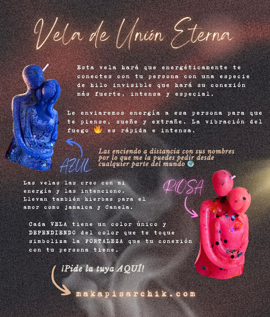 Velas de UNIÓN ETERNA 🪢🕯️ (Especial AGOSTO)