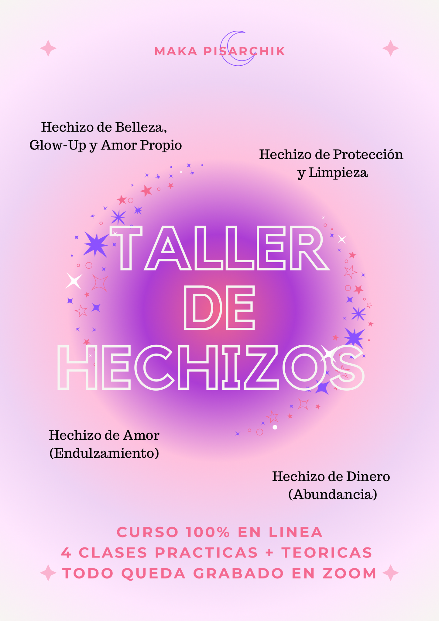 TALLER de Hechizos 💖🪄 - Hechizos de Amor, Belleza, Dinero y Protección