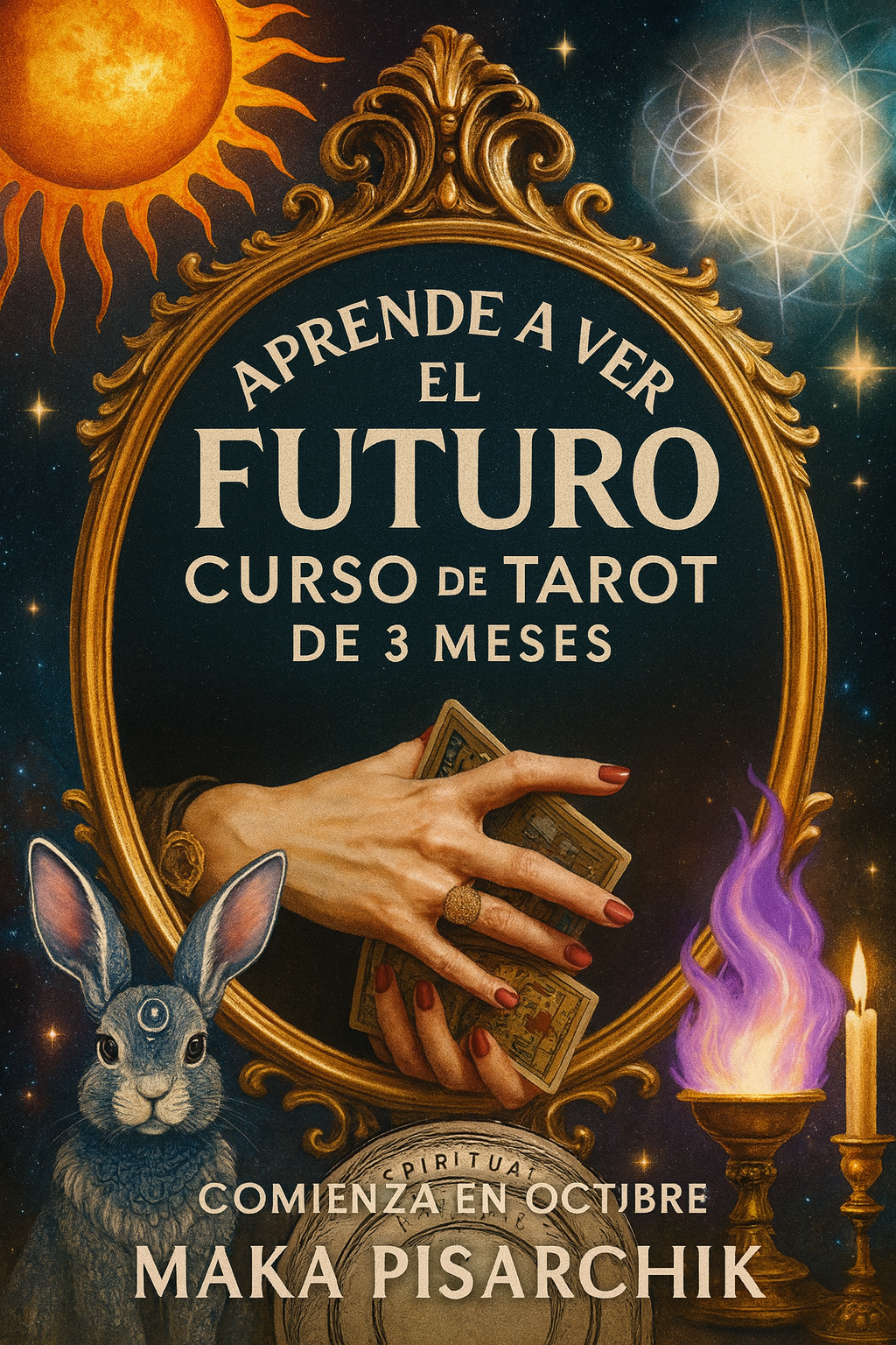 Curso Completo de Tarot (Clases en Vivo + Recursos, Ejercicios y Grabaciones) COMIENZA EN OCTUBRE 2025