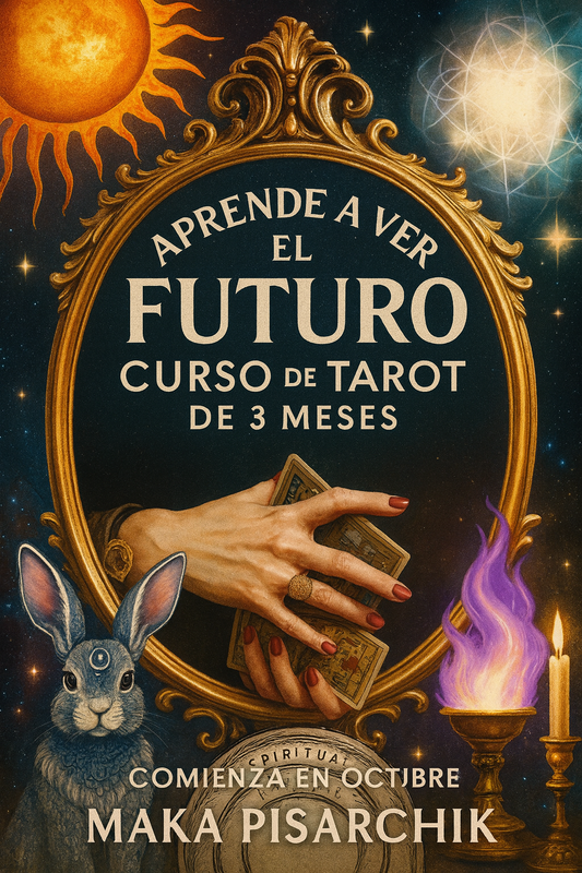 Curso Completo de Tarot (Clases en Vivo + Recursos, Ejercicios y Grabaciones) COMIENZA EN OCTUBRE 2025