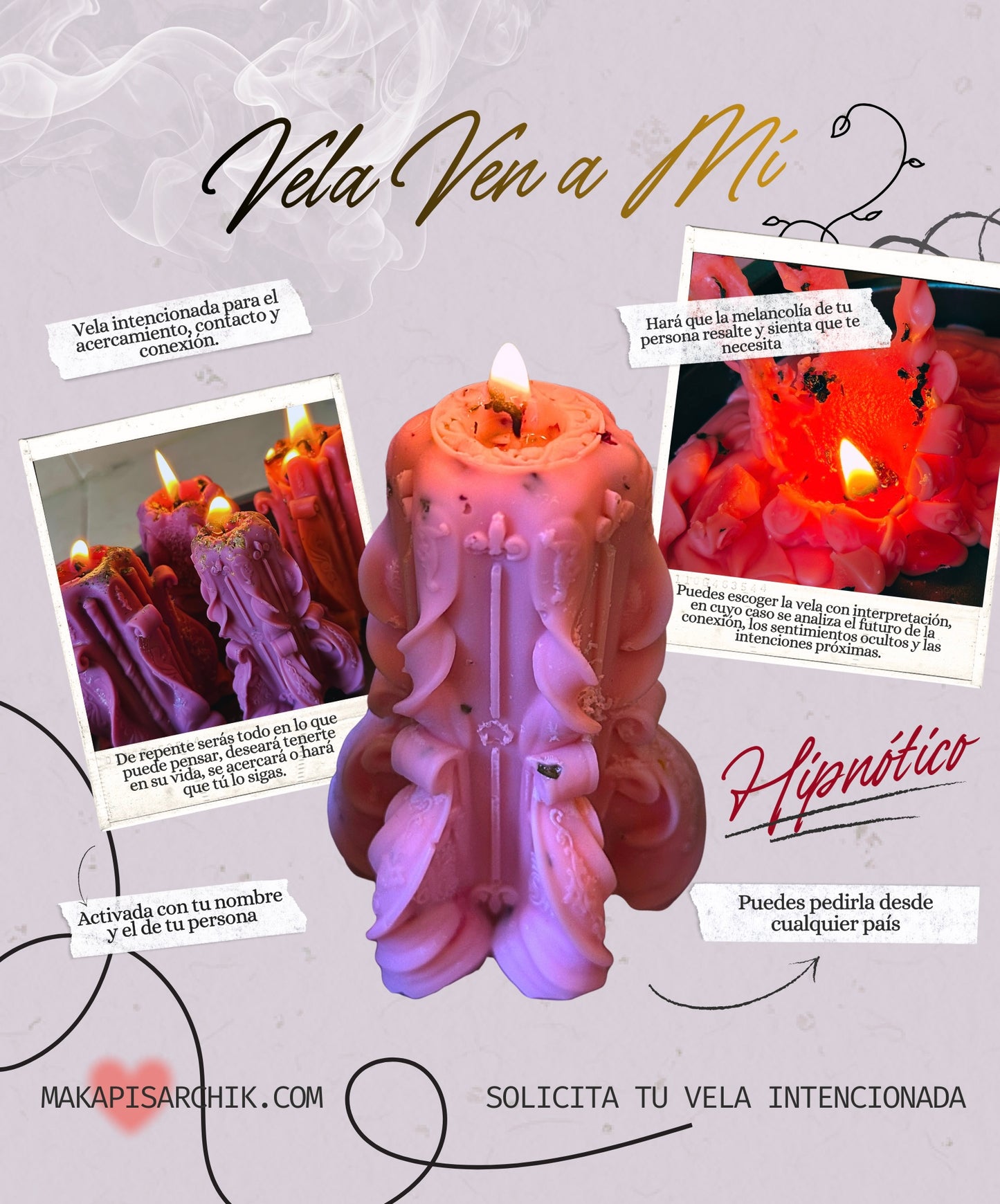 Vela VEN A MÍ ♥️✨