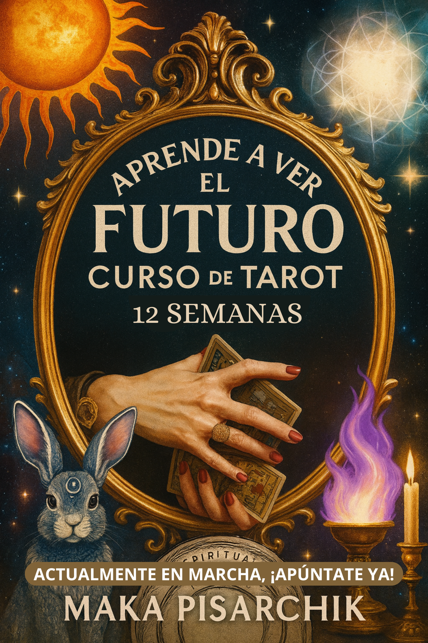 Curso Completo de Tarot (Clases Completas Grabadas + Recursos, Ejercicios y Grabaciones)